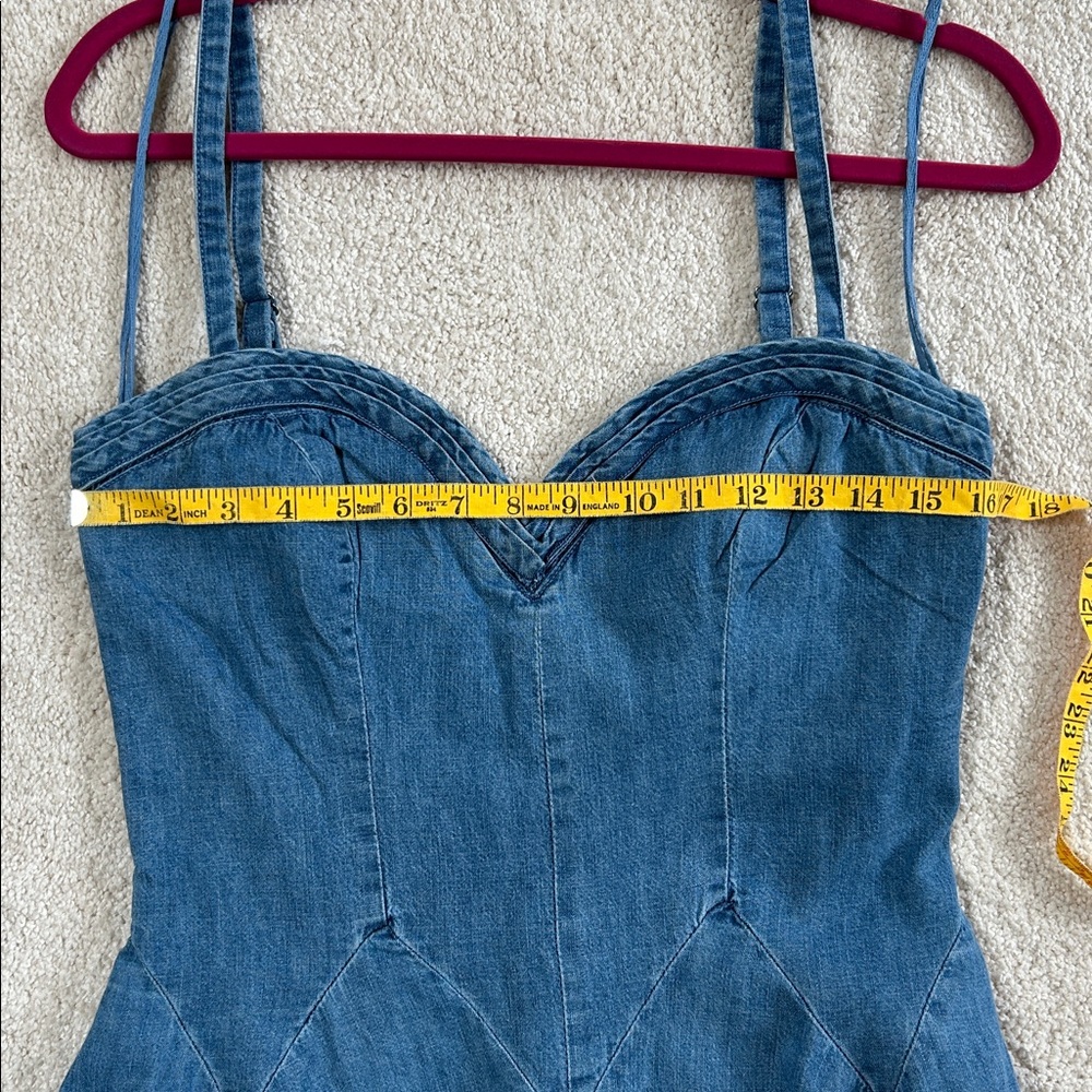 Free People Another Season Denim Midi Dress-NWT!! - Picture 13 of 13